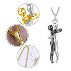 Hug Love Couple Necklace