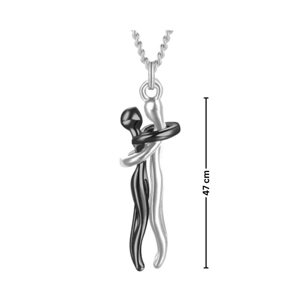 Hug Love Couple Necklace
