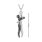 Hug Love Couple Necklace