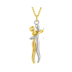 Hug Love Couple Necklace