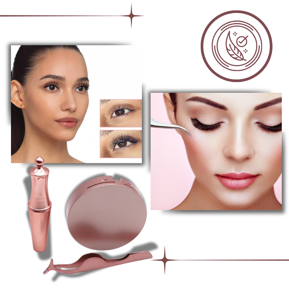 Hypoallergenic No Glue Eyelashes