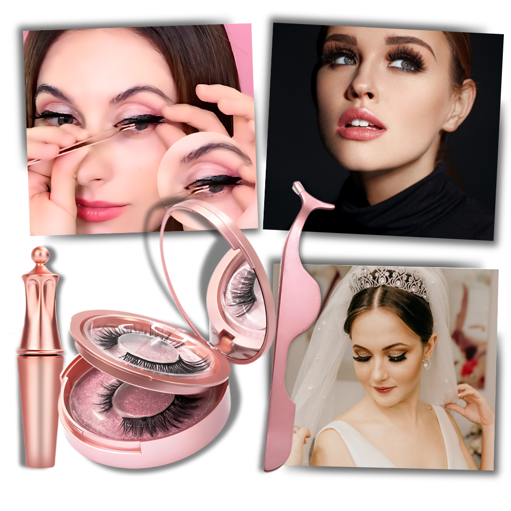 Hypoallergenic No Glue Eyelashes