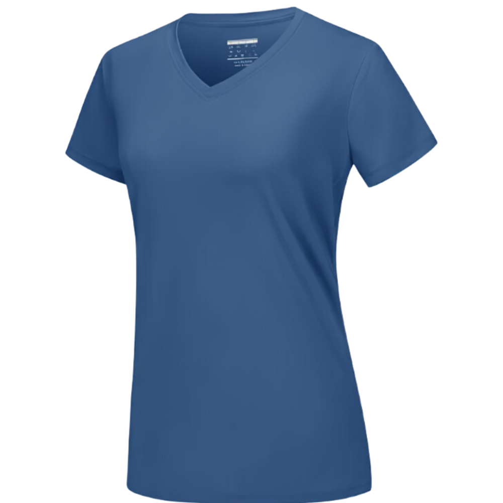 Instant Cooling V-neck Shirts Women