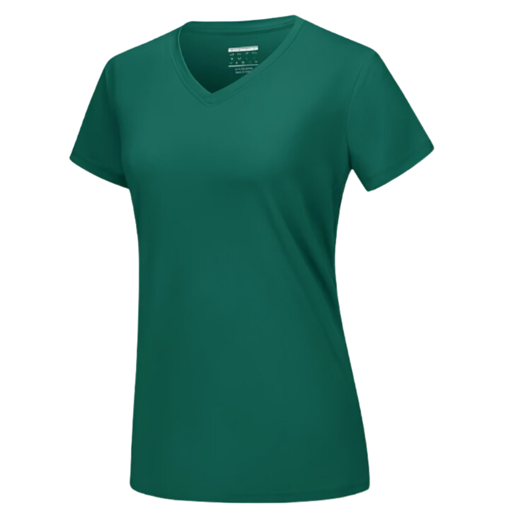 Instant Cooling V-neck Shirts Women