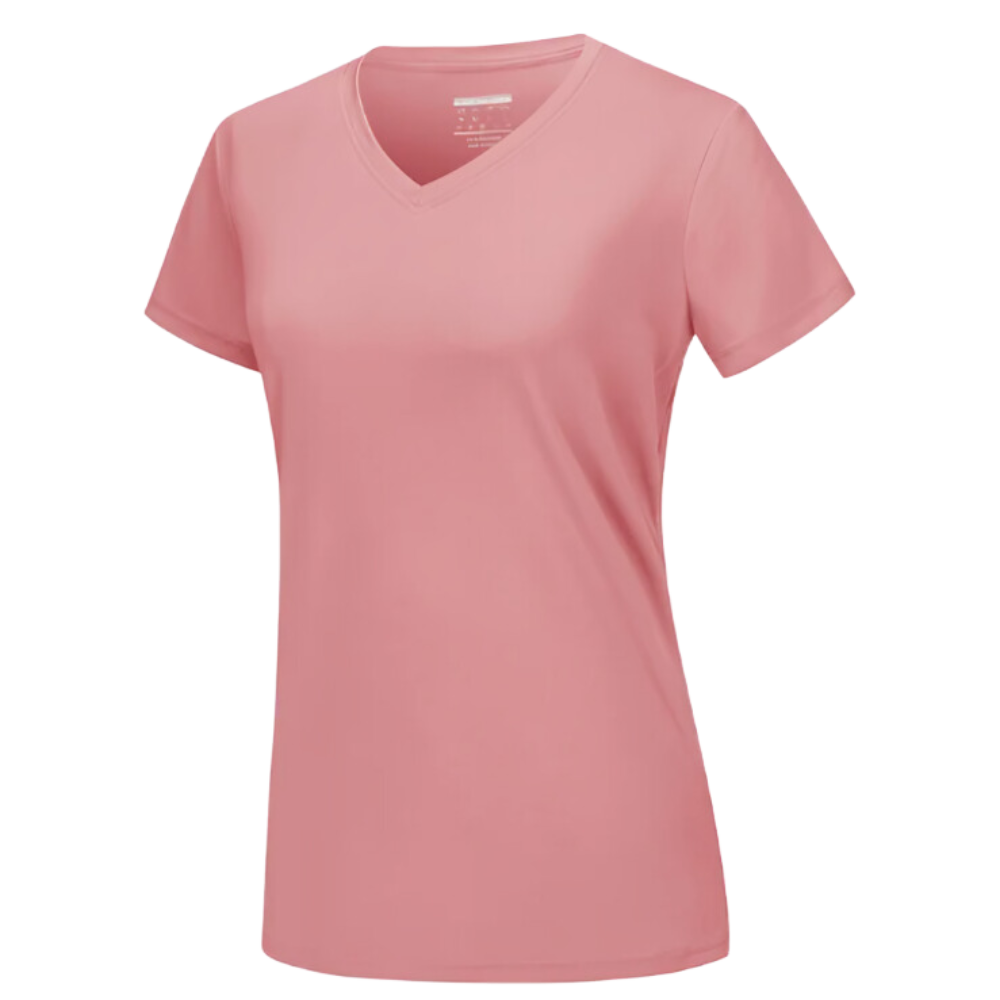 Instant Cooling V-neck Shirts Women
