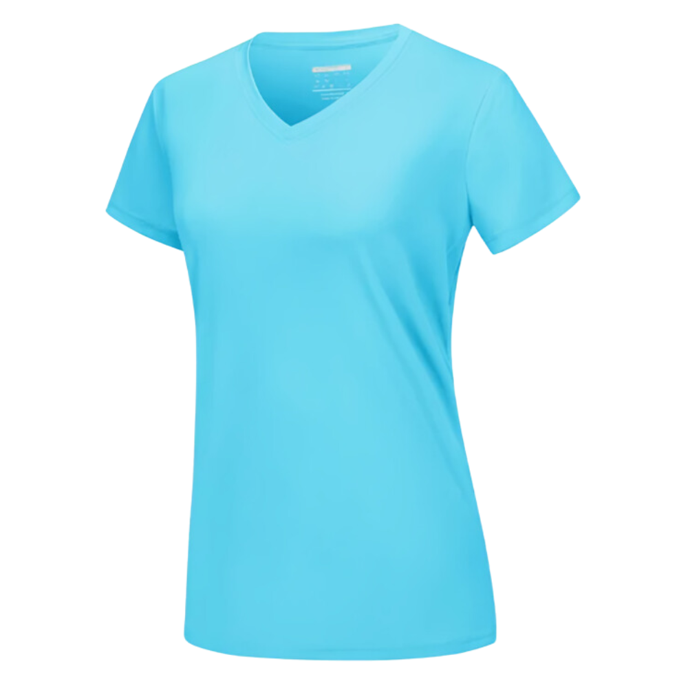 Instant Cooling V-neck Shirts Women