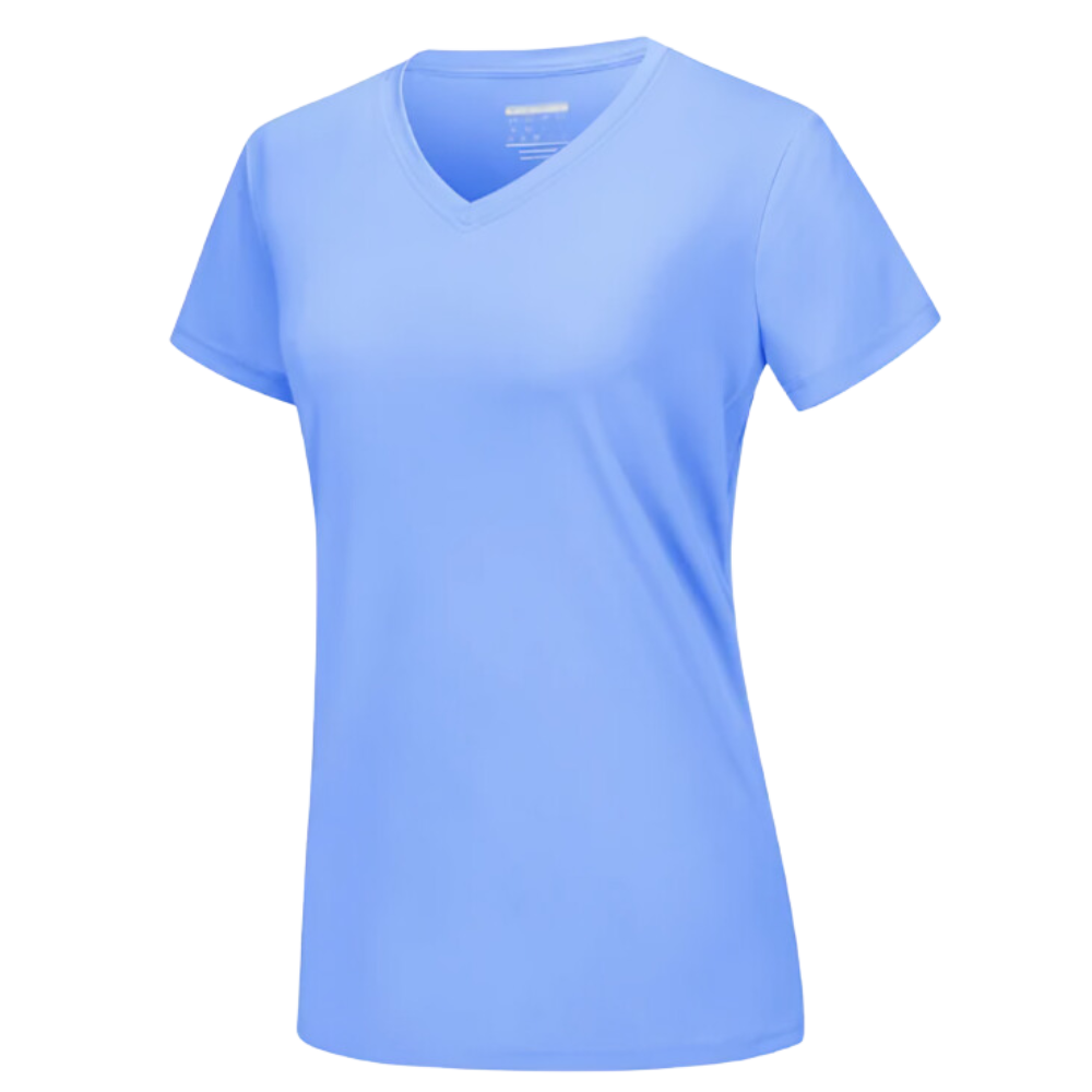 Instant Cooling V-neck Shirts Women