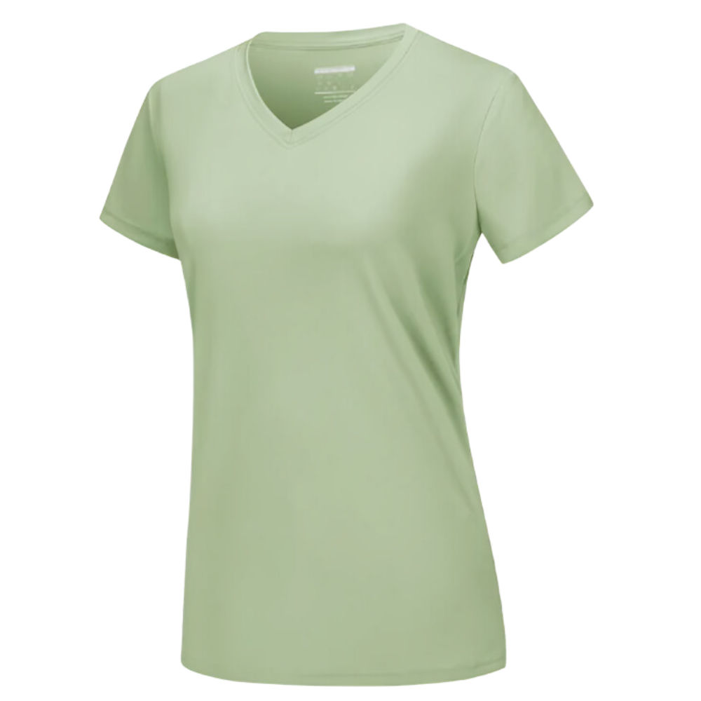 Instant Cooling V-neck Shirts Women