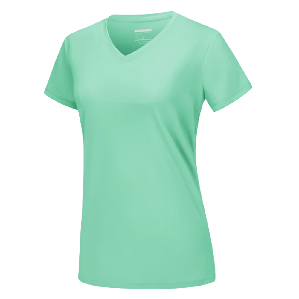 Instant Cooling V-neck Shirts Women