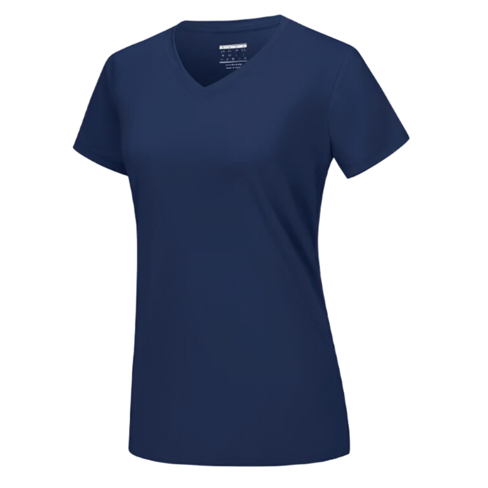 Instant Cooling V-neck Shirts Women
