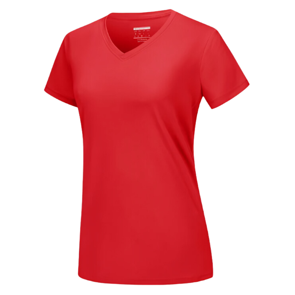 Instant Cooling V-neck Shirts Women