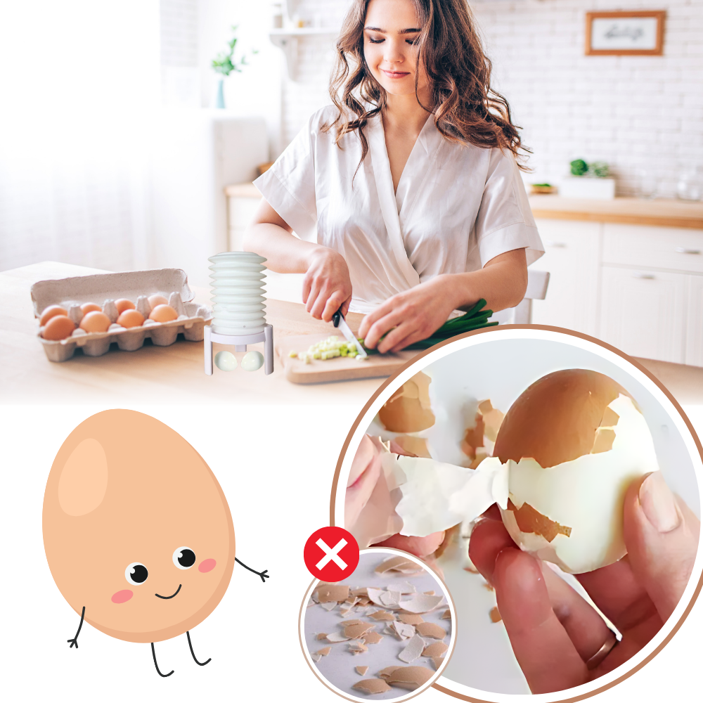 Instant Peeling Egg Shell Peeler