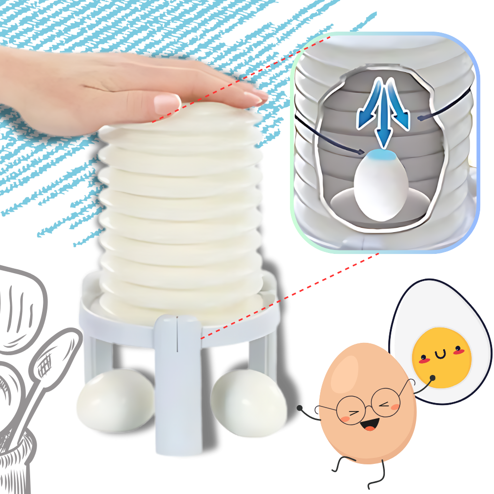 Instant Peeling Egg Shell Peeler