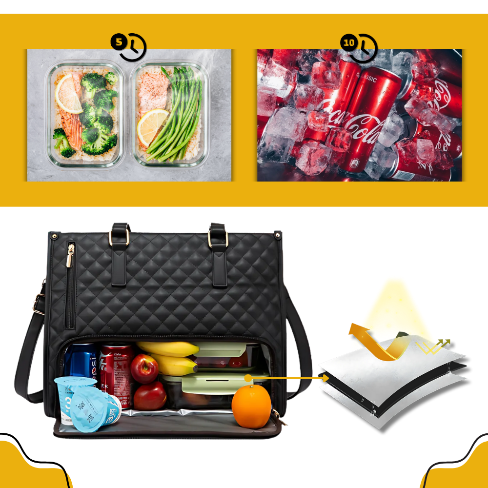 Insulated Carry-All Tote Bag