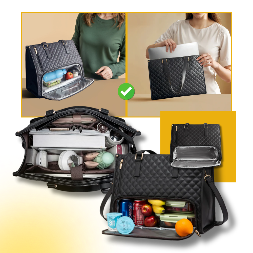 Insulated Carry-All Tote Bag