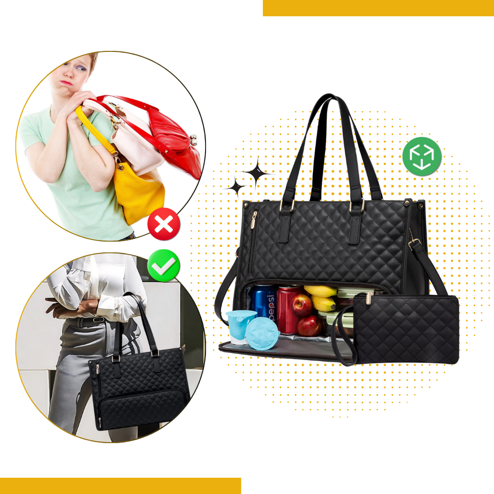 Insulated Carry-All Tote Bag