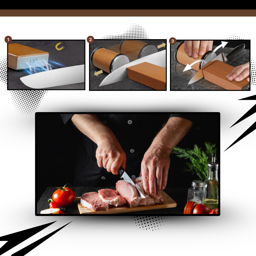 KnifeGlide Precision Sharpener