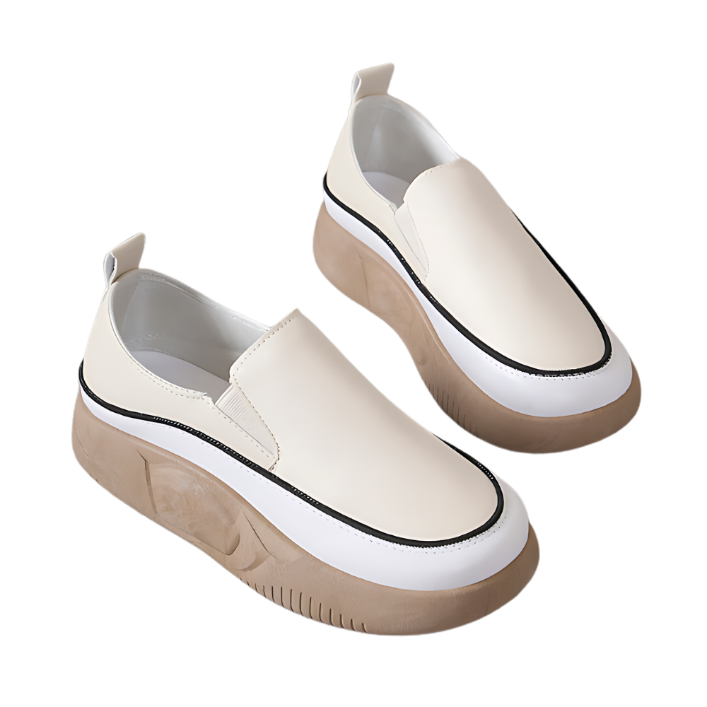 Lightweight Soft Platform Loafers