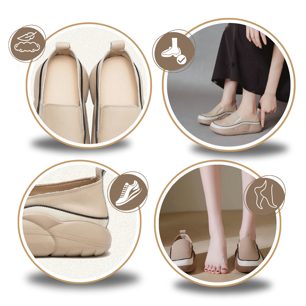 Lightweight Soft Platform Loafers