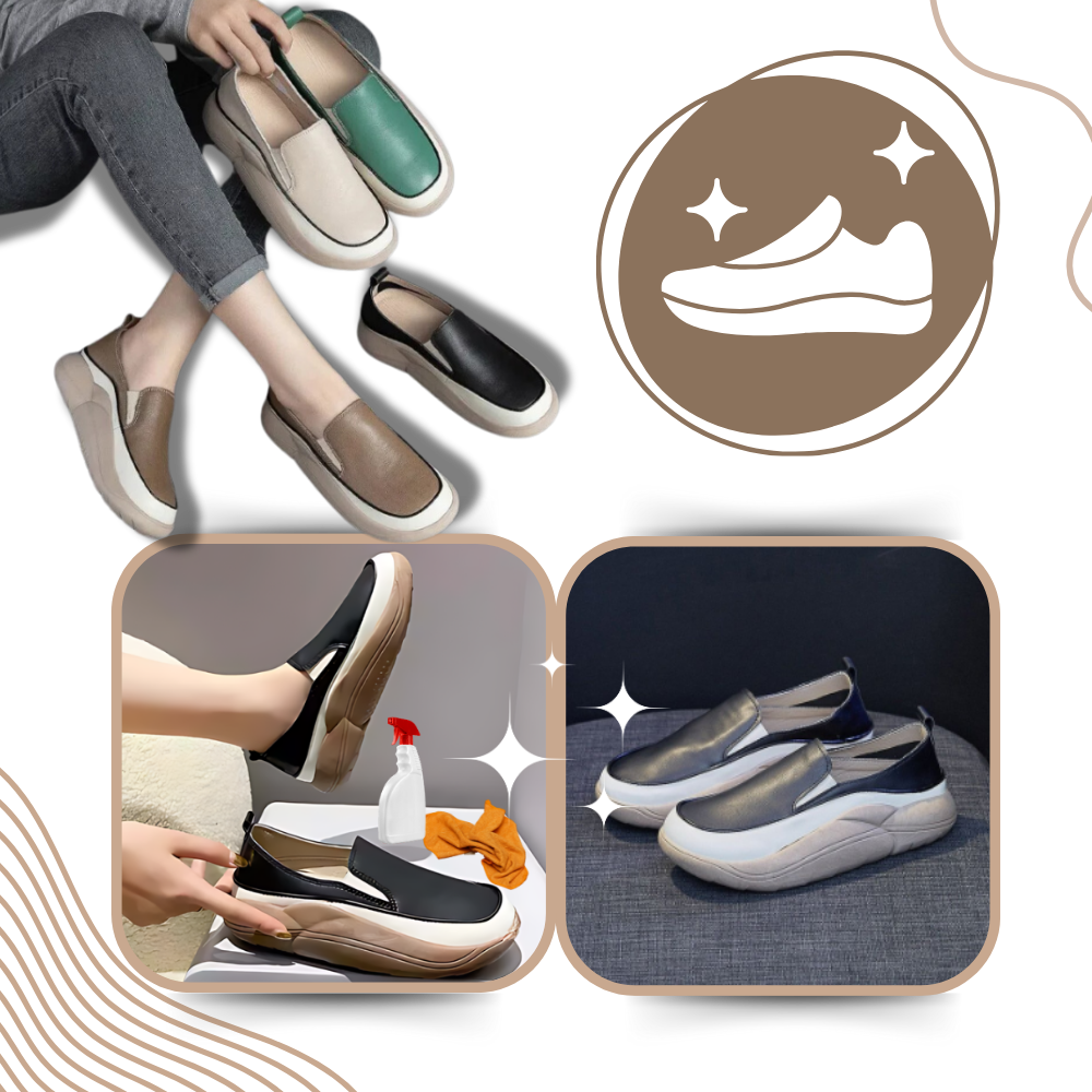 Lightweight Soft Platform Loafers