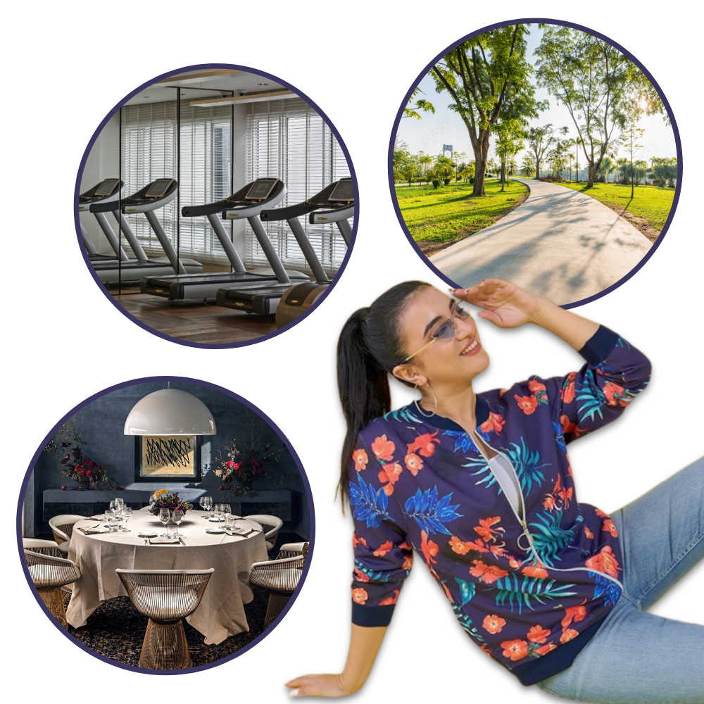 Long Sleeve Flower Bomber Jacket