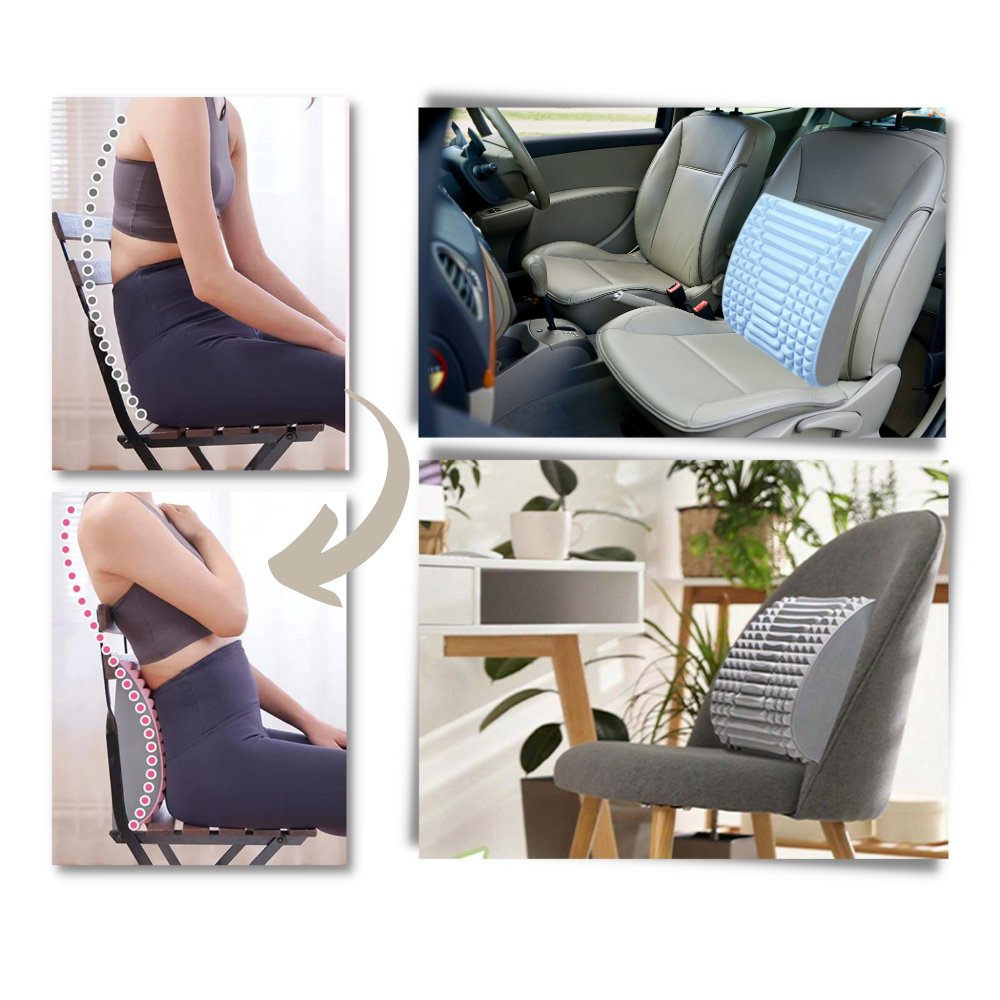 Lumbar and Cervical Support Pillow