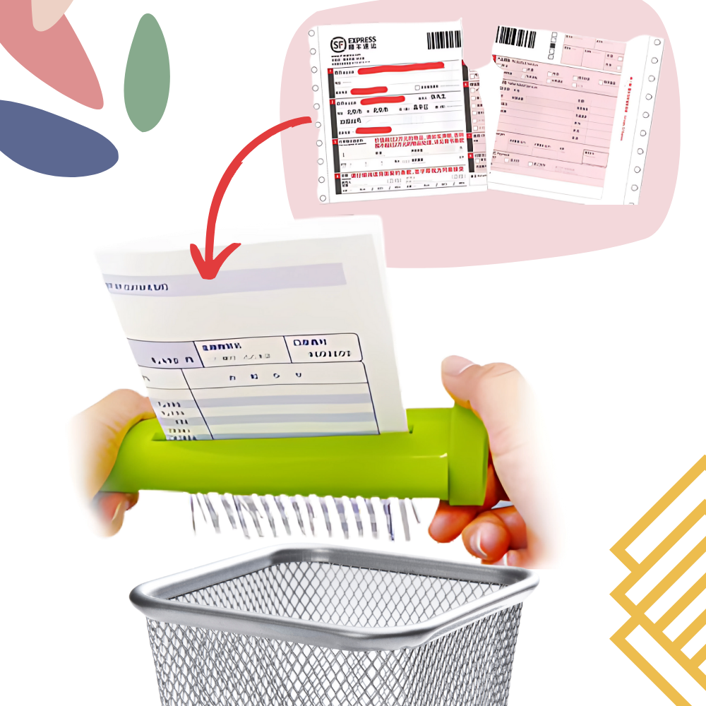 Manual Portable Paper Shredder