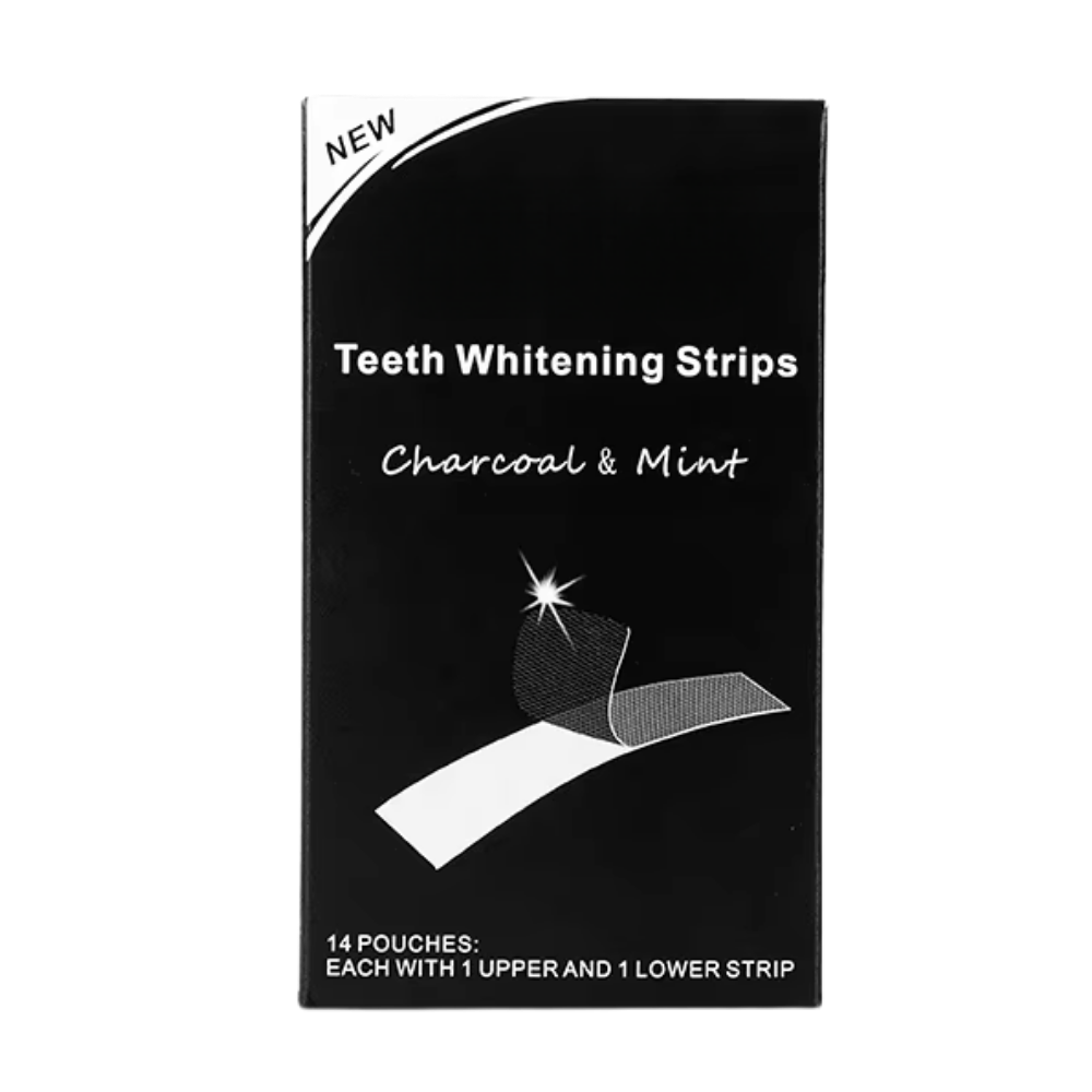 Minty Charcoal Teeth Strips