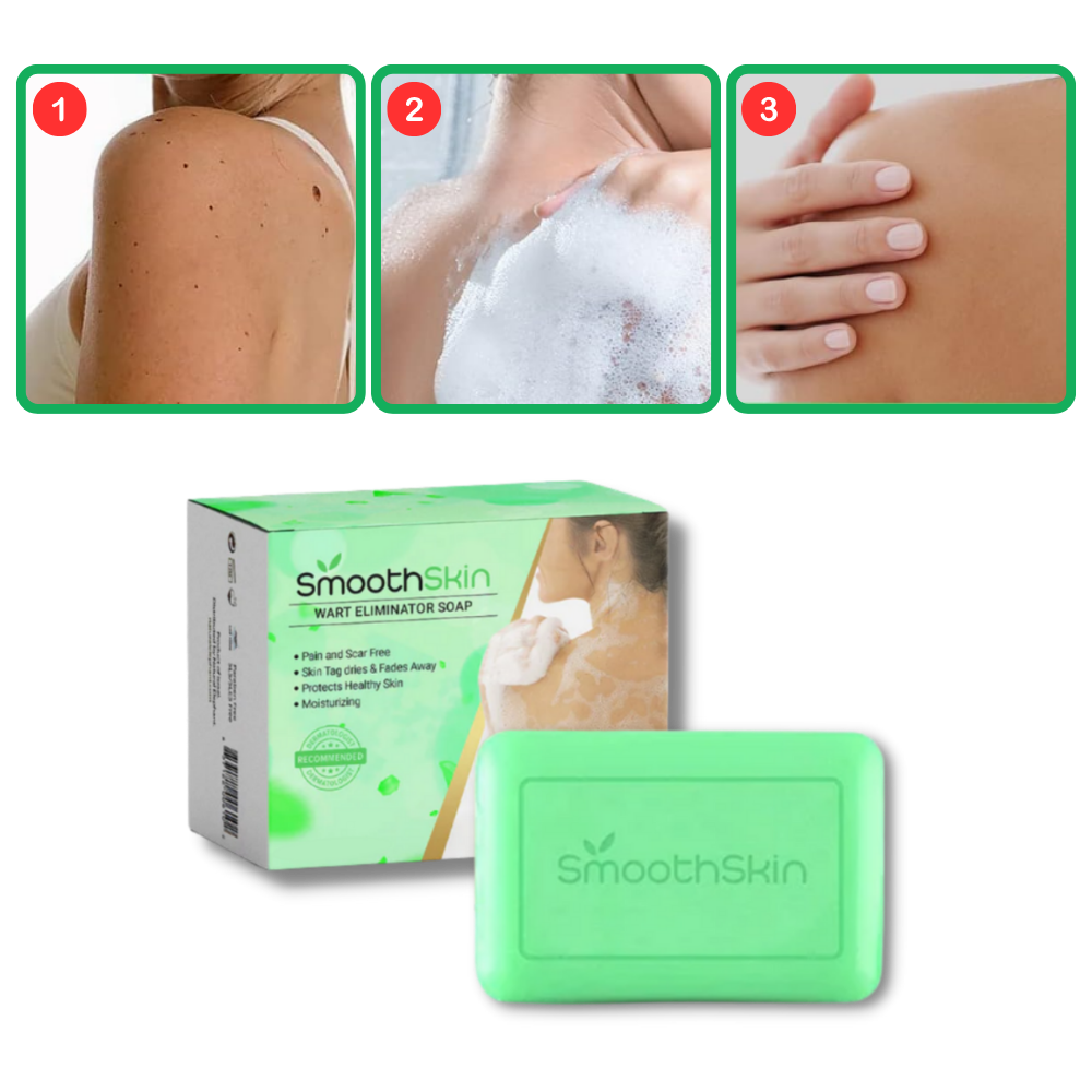 Moisturizing Exfoliator Wart Removal Soap
