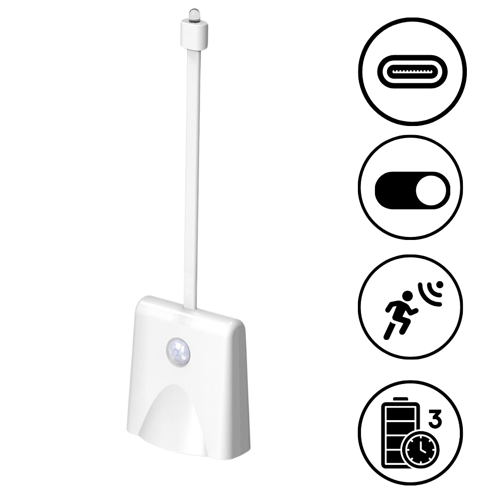 Motion Detection Toilet Light