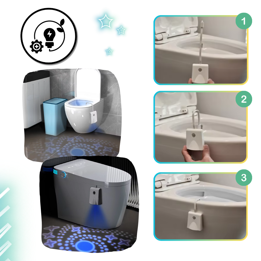 Motion Detection Toilet Light