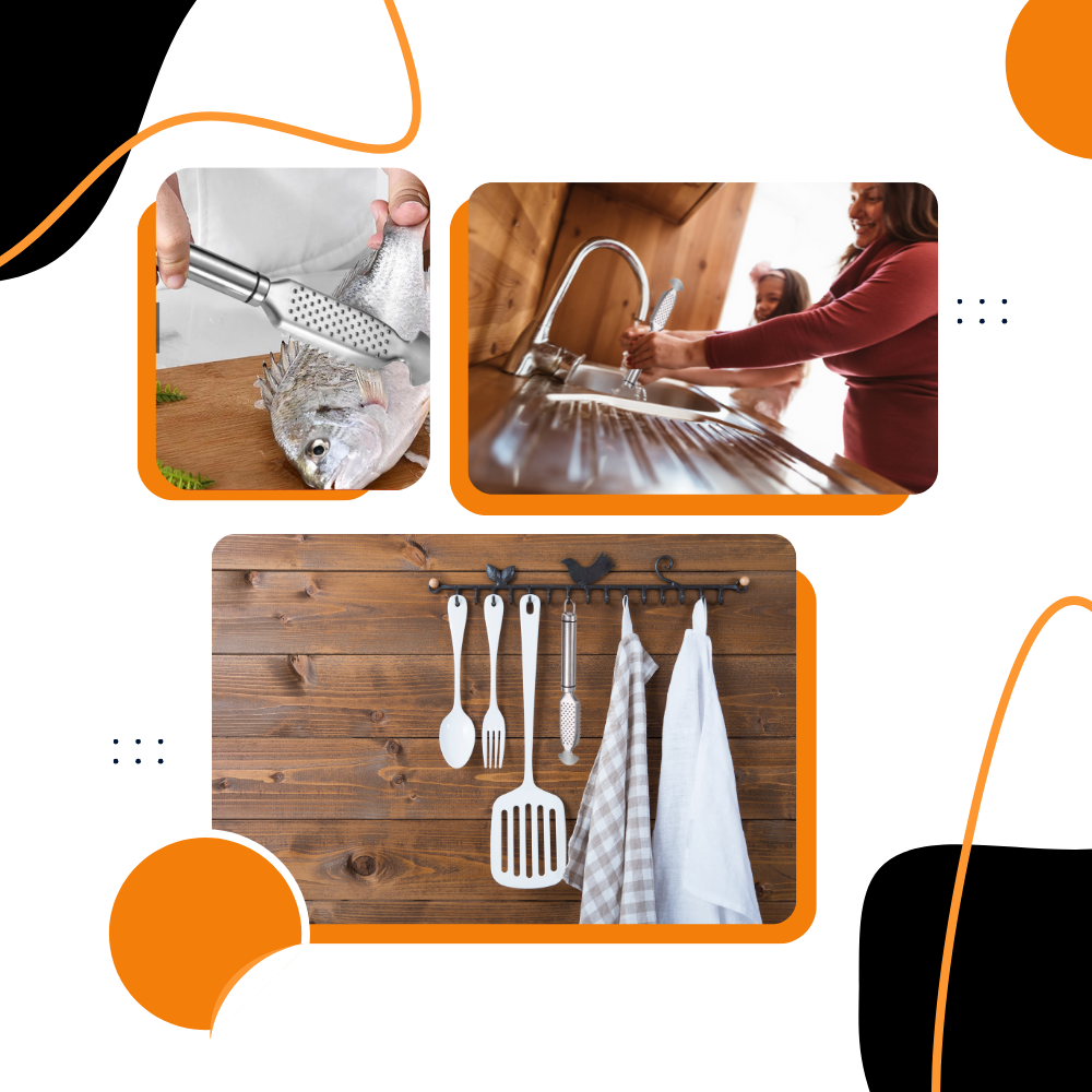 Multi-Functional Fish Scaler