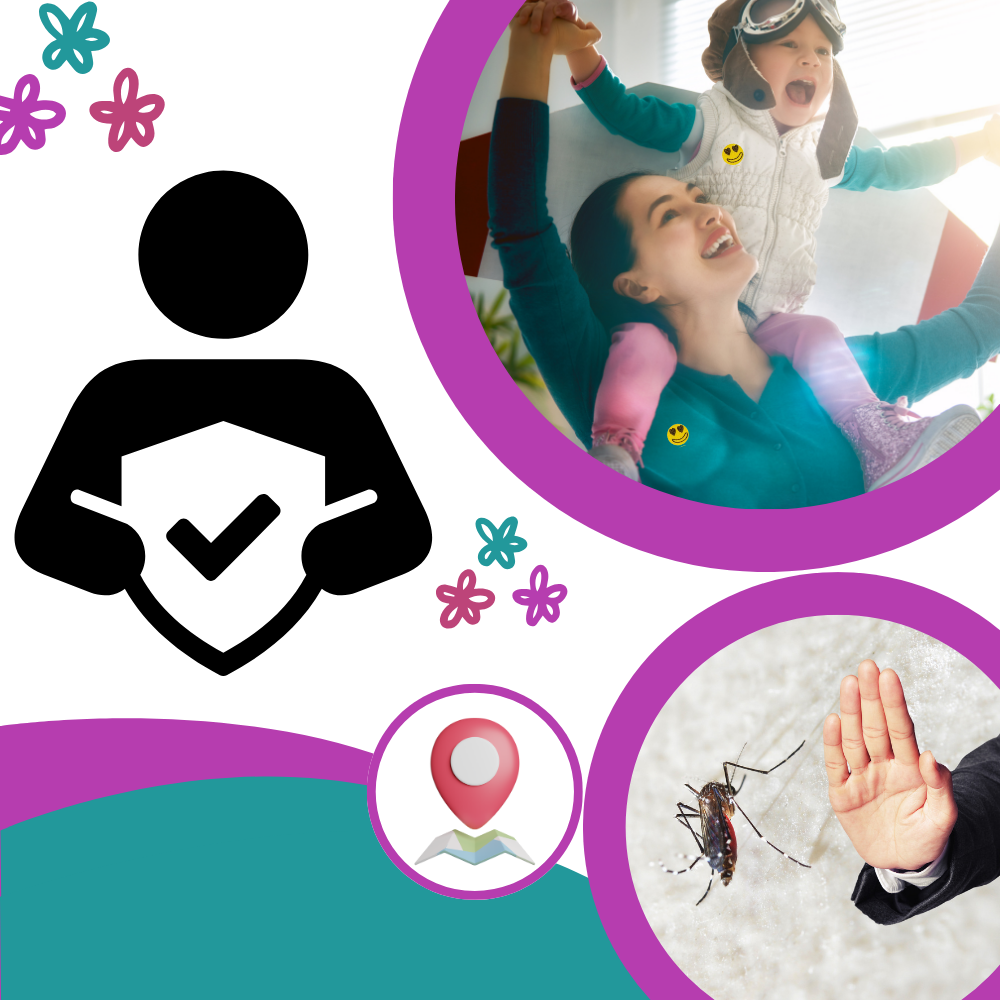 Natural Ingredients Mosquito Repellent Stickers