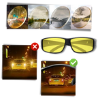 Night driving clarity glasses