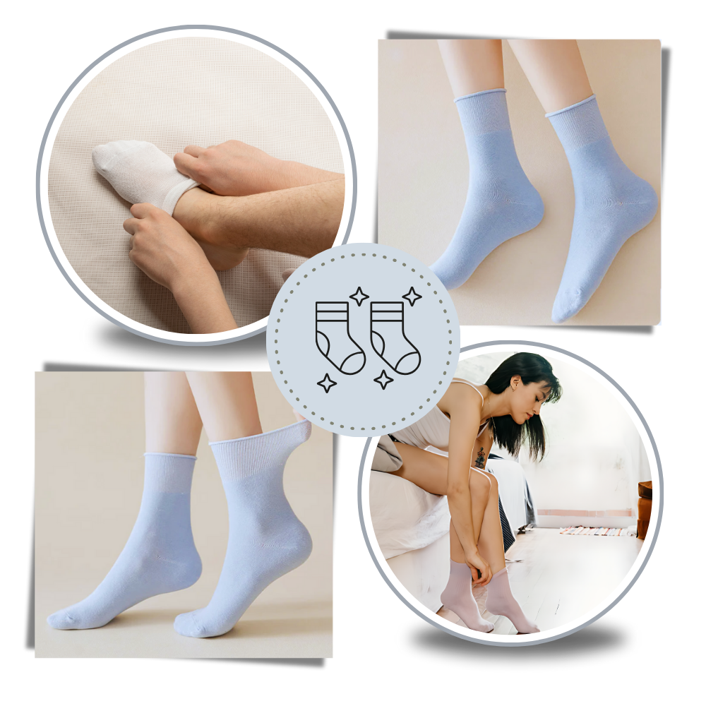 Non-Constricting Seamless Quarter Socks