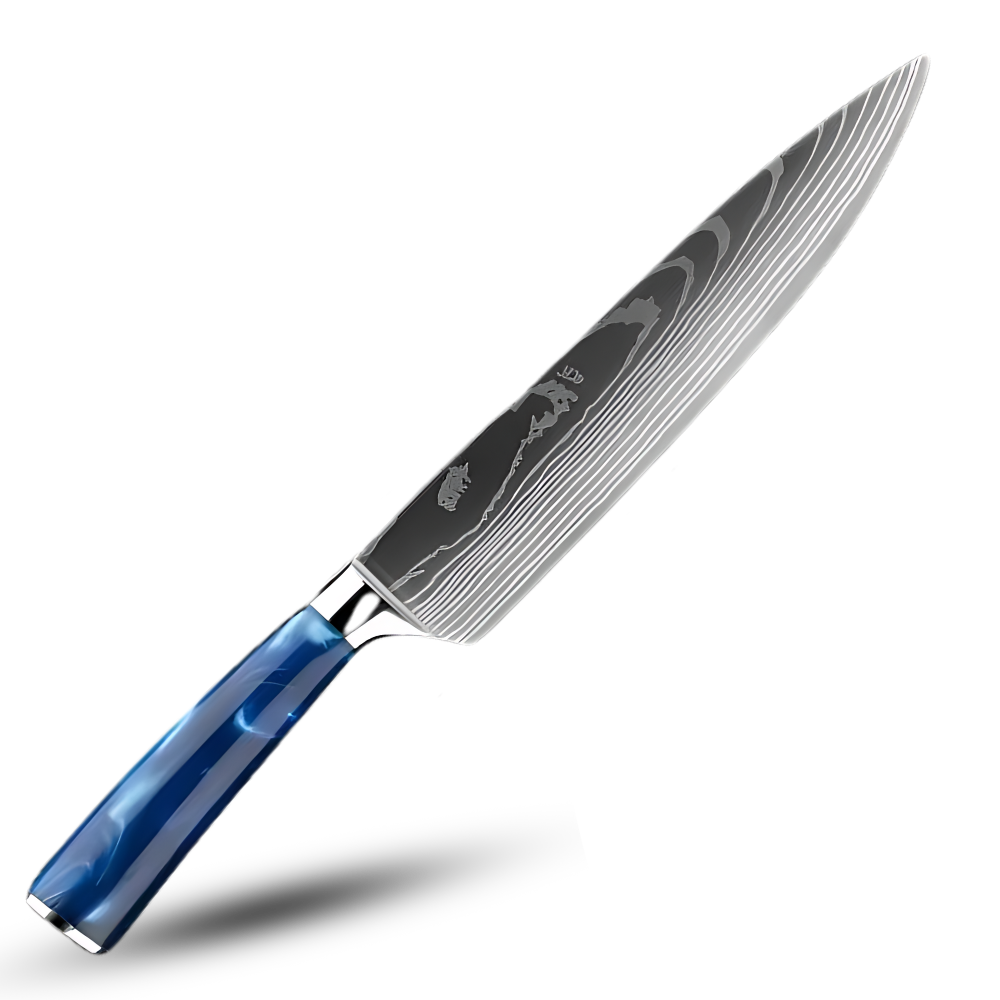 Atlantic Blue Japanese Knives