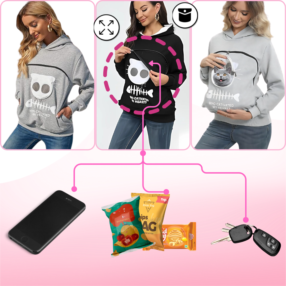 Pet Interaction Enhancer Hoodie