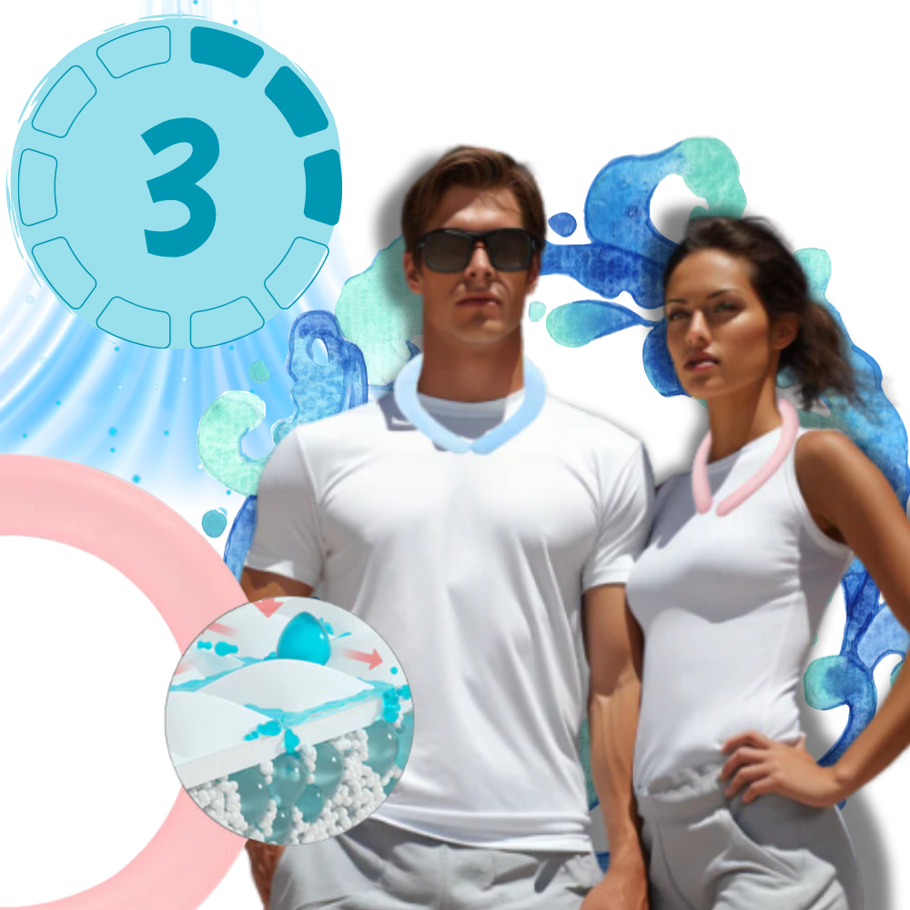 Quick Freeze Cooling Neck Wrap