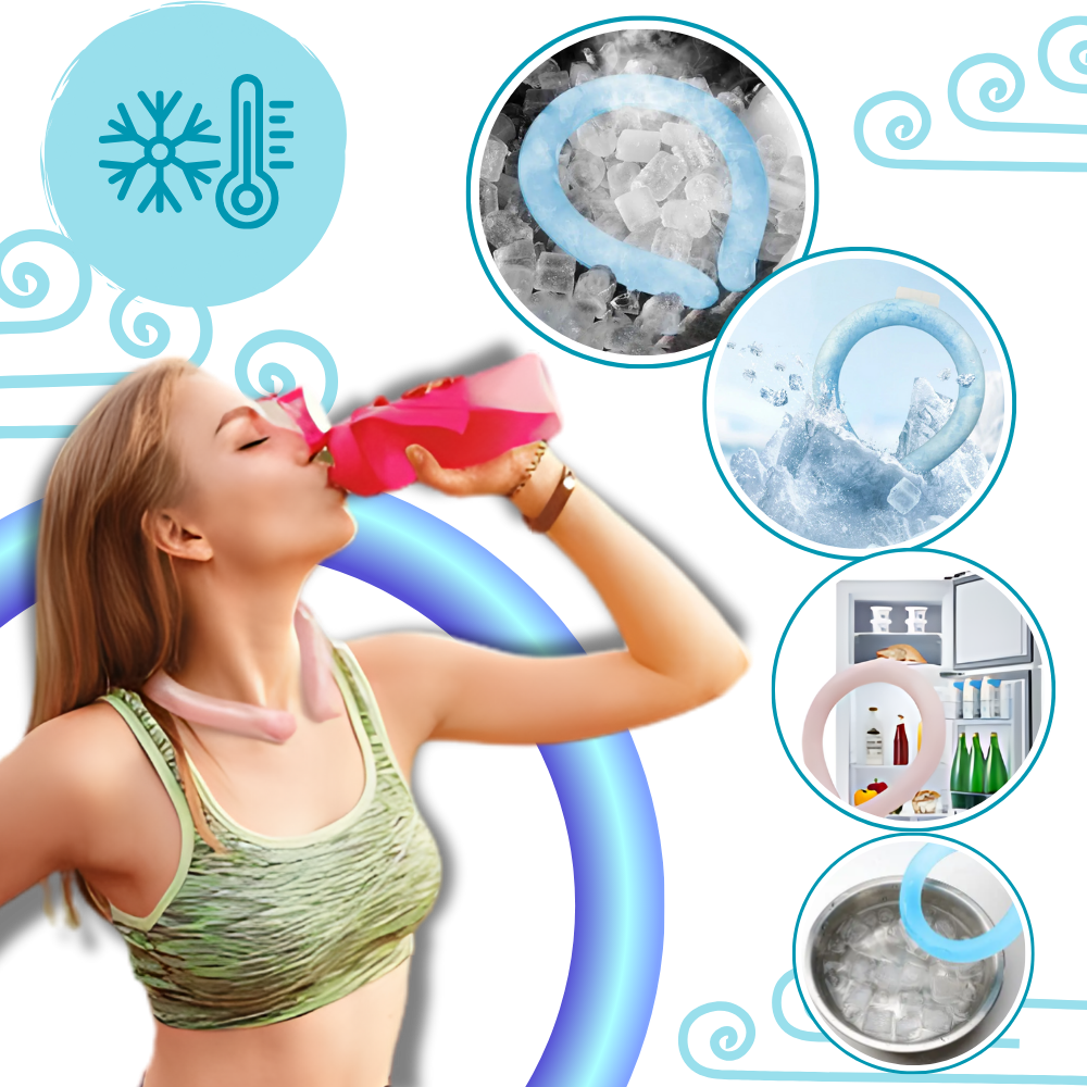 Quick Freeze Cooling Neck Wrap