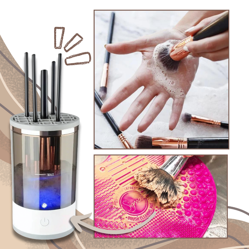 Quick Rechargeable Electric Brush Cleaner