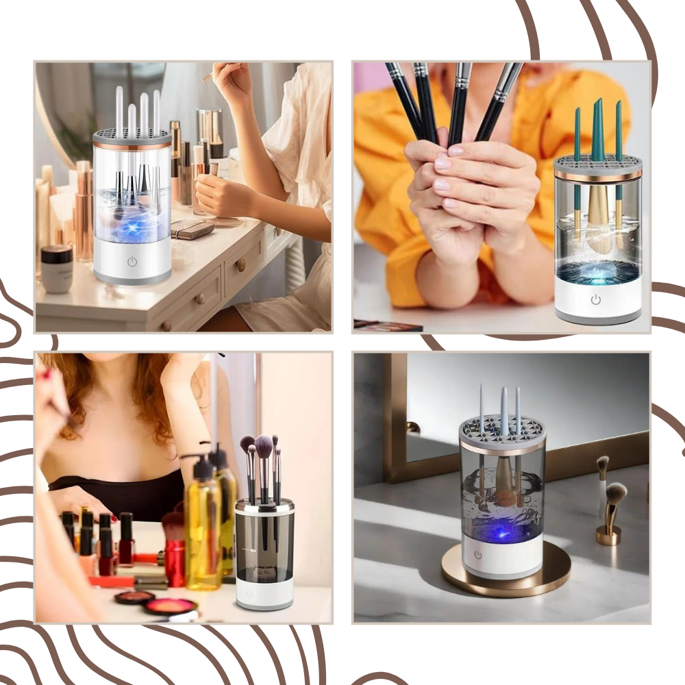 Quick Rechargeable Electric Brush Cleaner