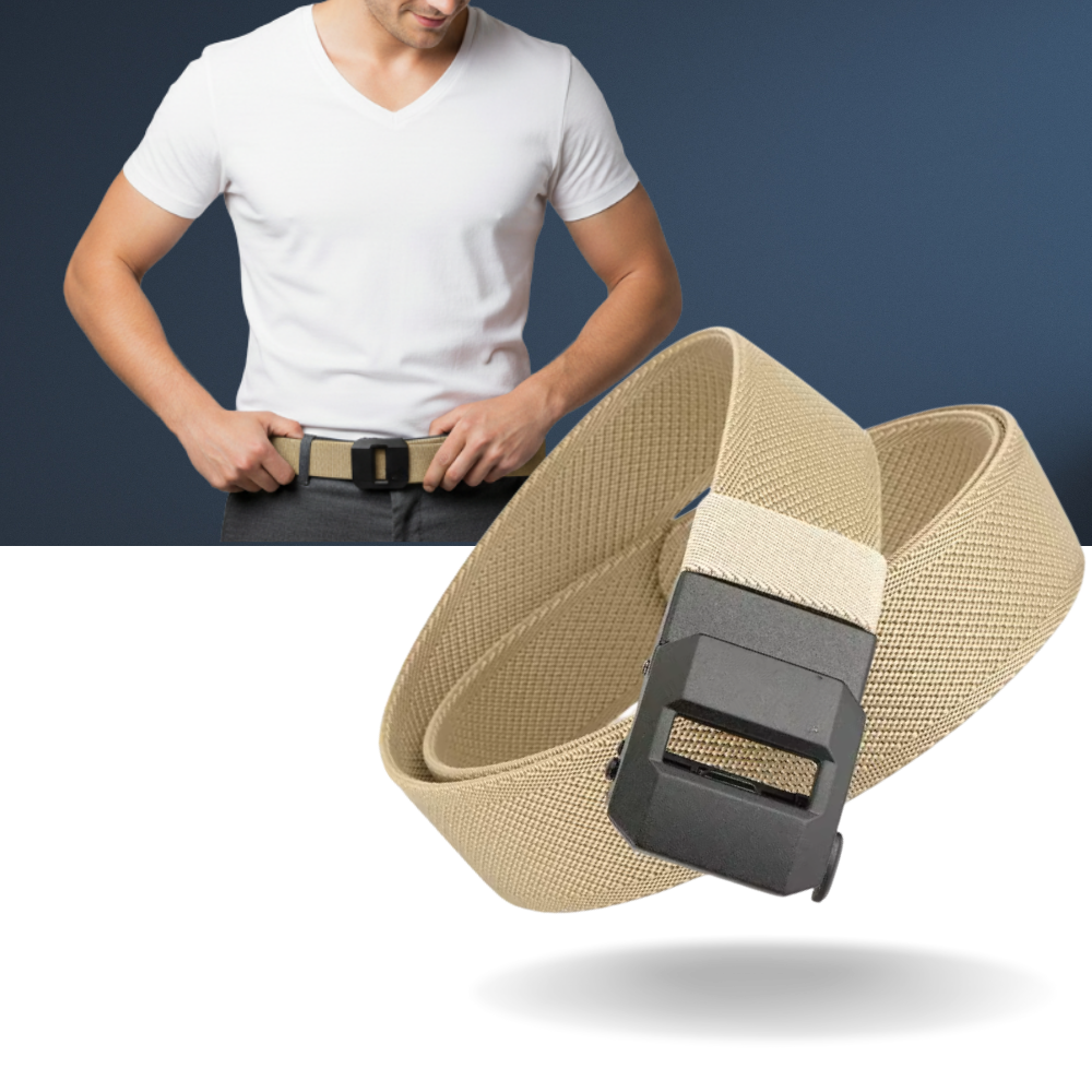 Ratchet Buckle Nylon Belt
