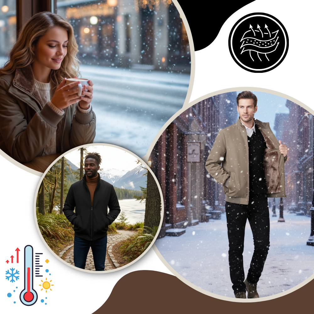 Plus Size Thermal Jacket