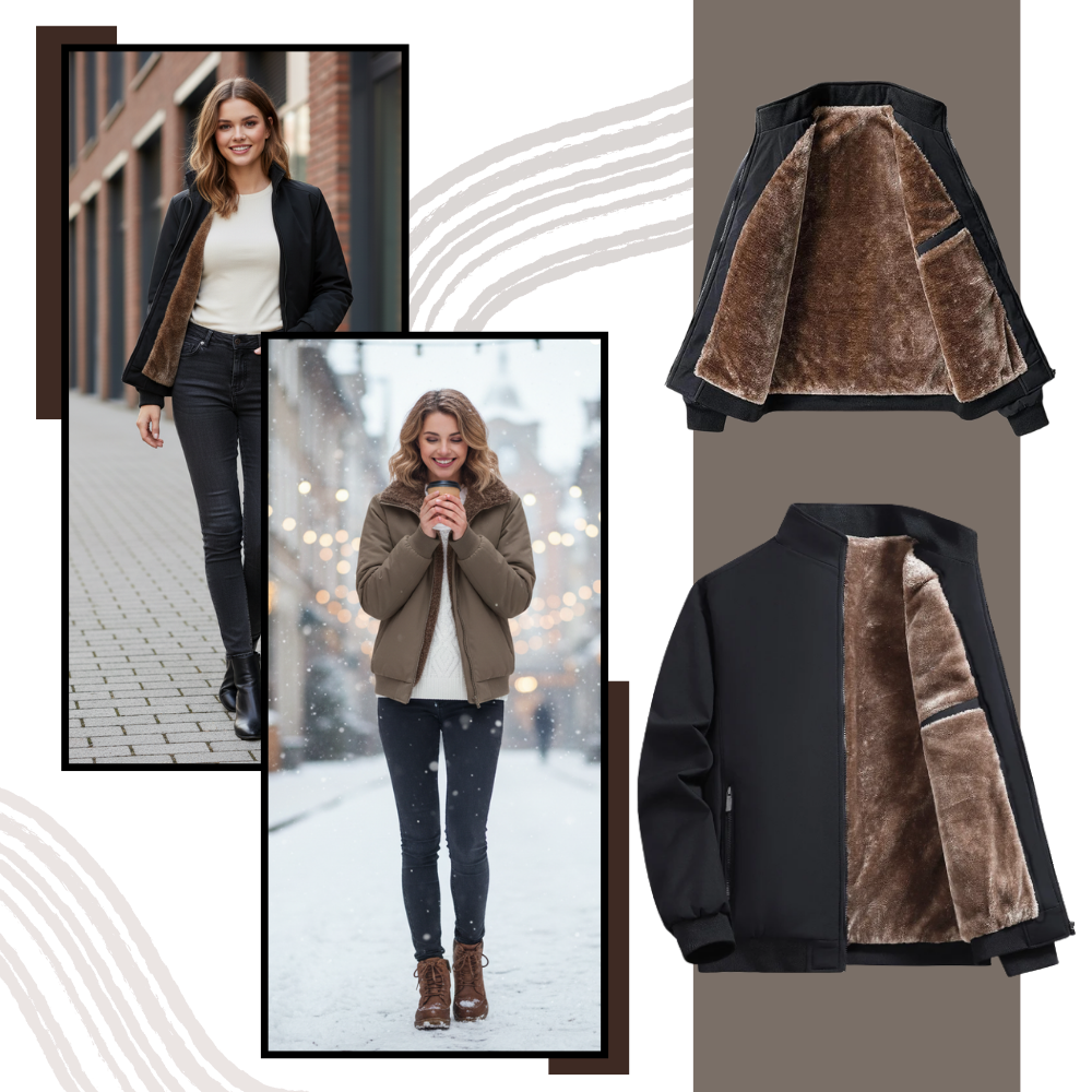 Plus Size Thermal Jacket