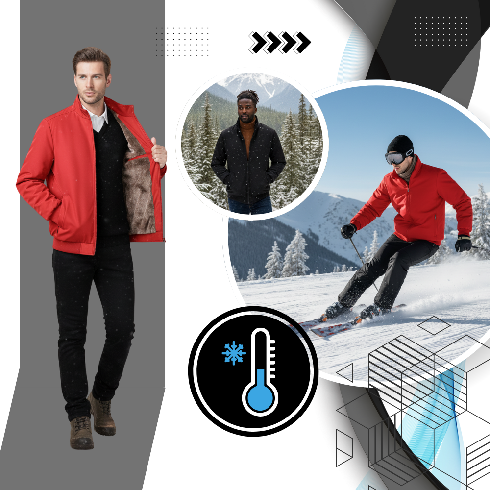 Plus Size Thermal Jacket