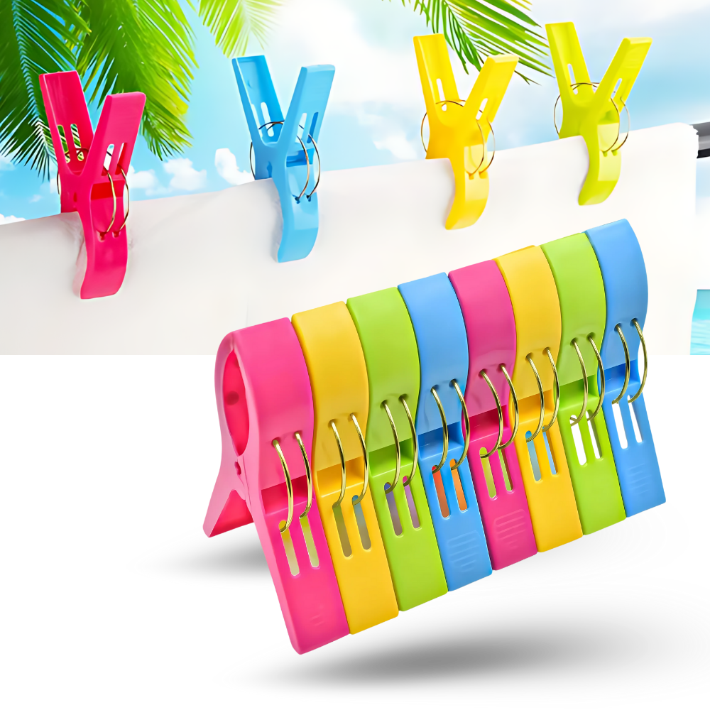 Rounded Jaw Multipurpose Clips