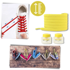 Safe Fashionable Lock Laces