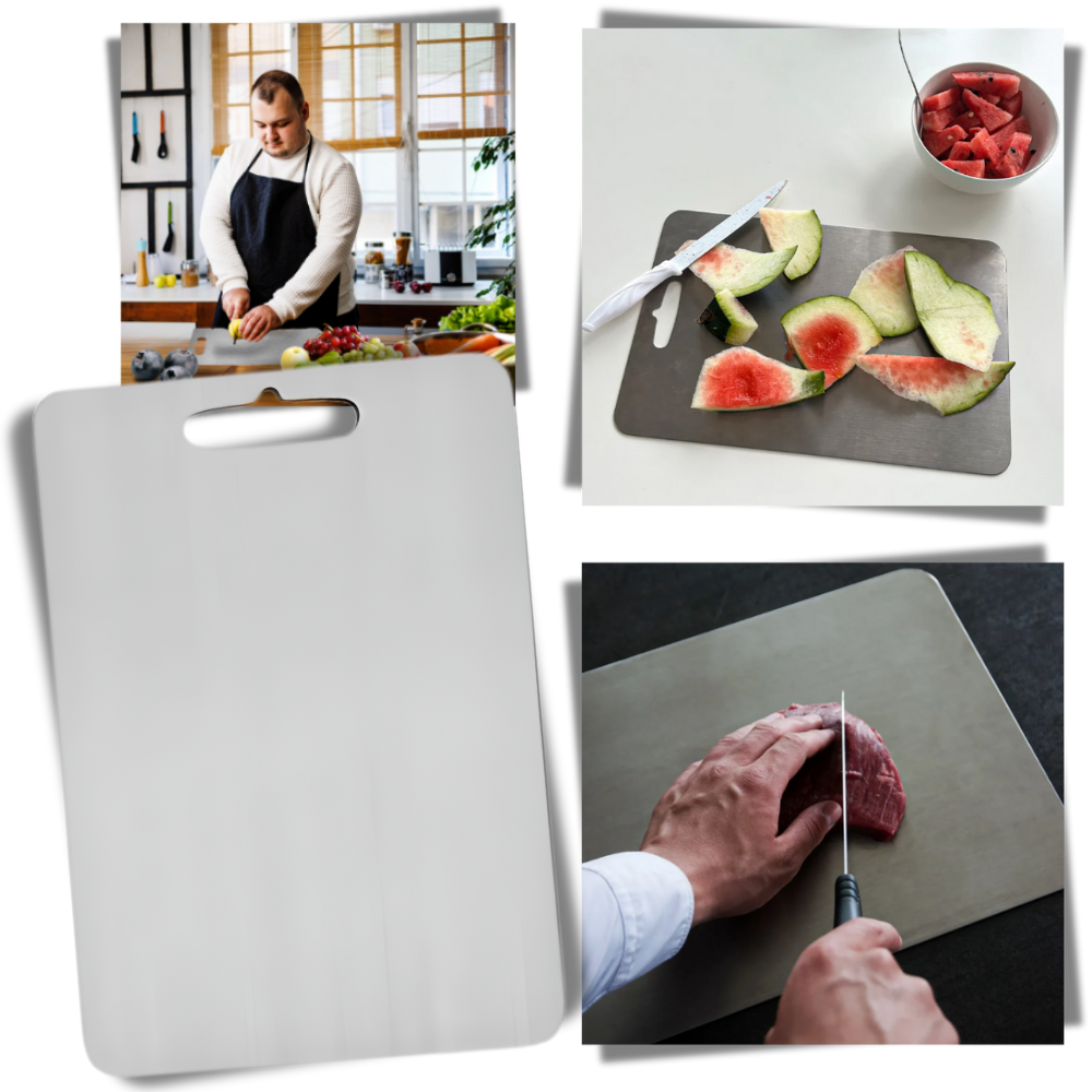 Scratch Resistant Titanium Cutting Board
