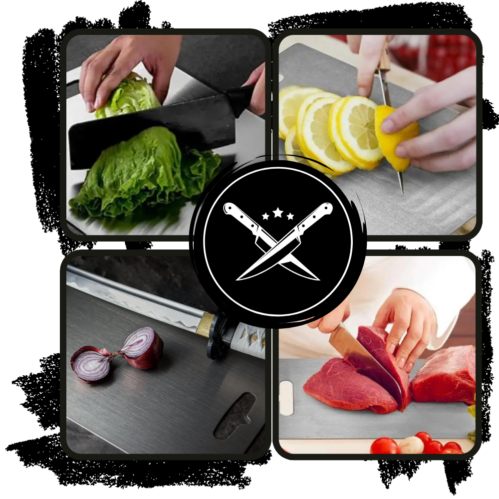 Scratch Resistant Titanium Cutting Board