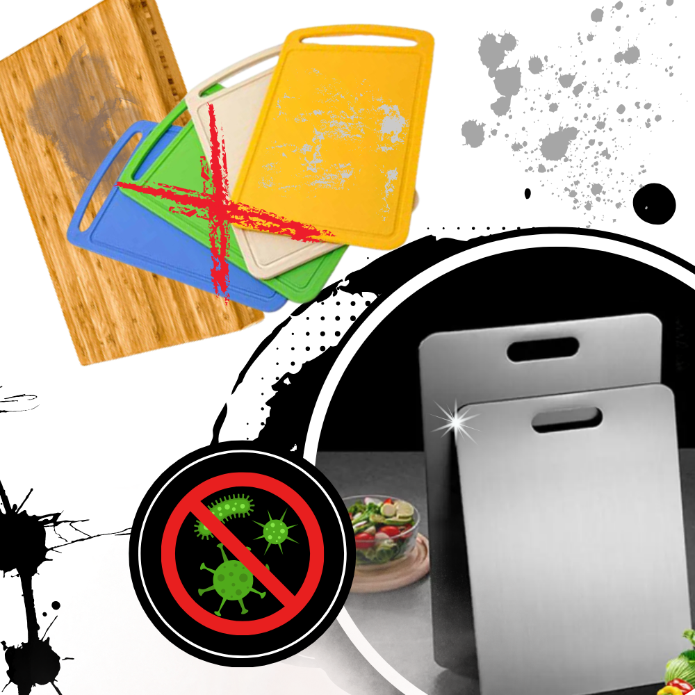 Scratch Resistant Titanium Cutting Board